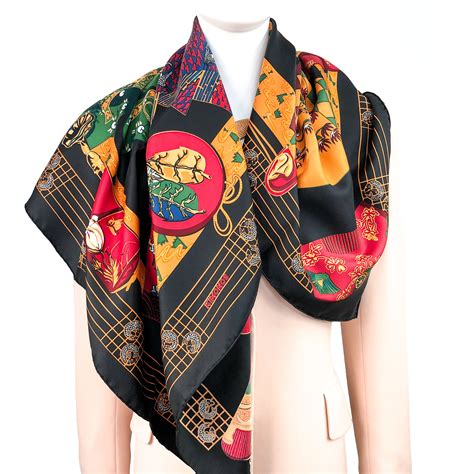 hermes scarf kimonos et inro|Kimonos et Inros Hermès Carré – The World of .